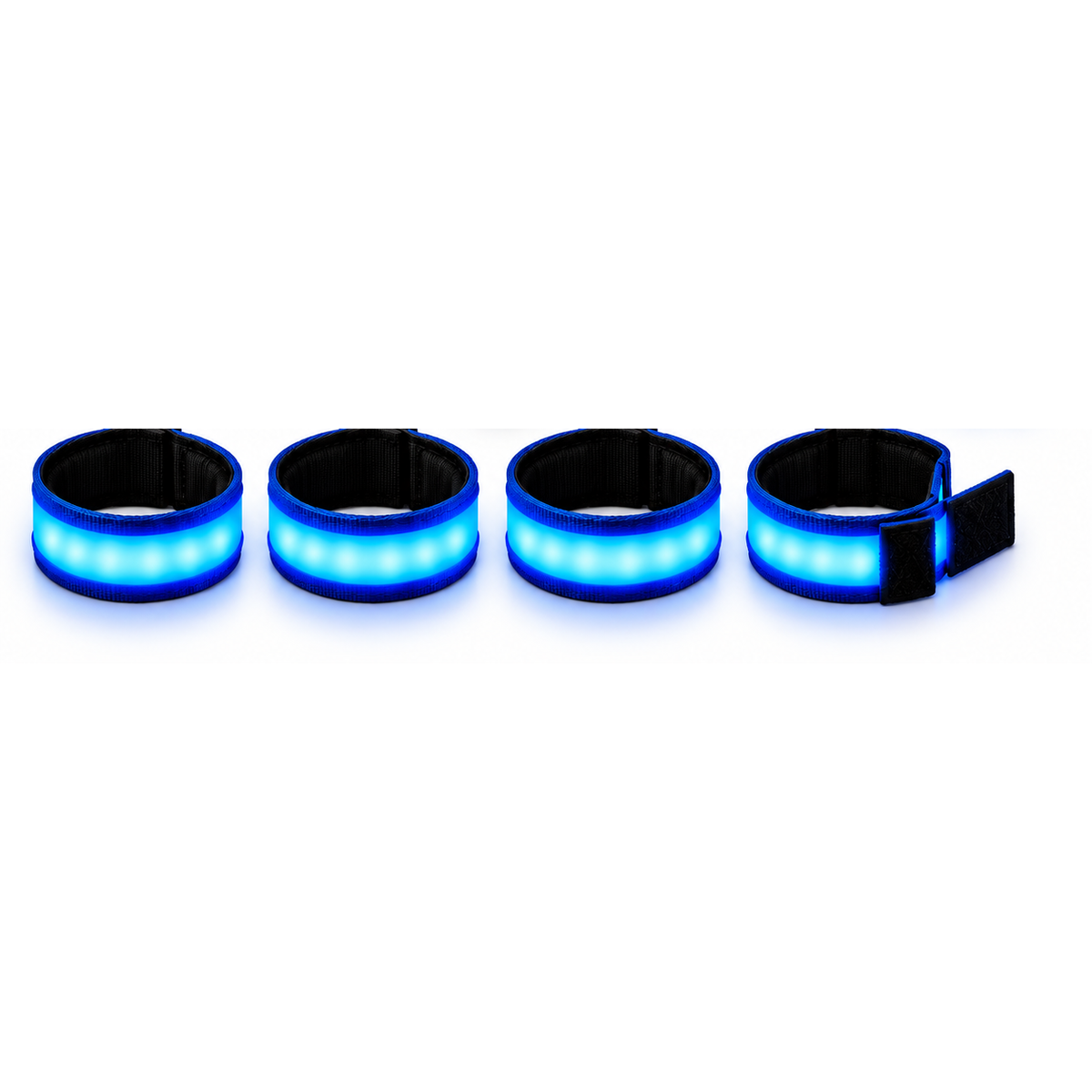 EquiGlow LED Leg Bands (Set of 4) - Blue