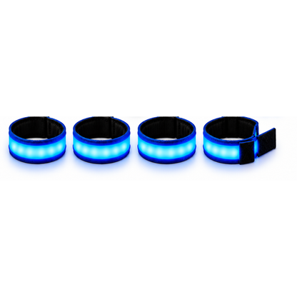 EquiGlow LED Leg Bands (Set of 4) - Blue
